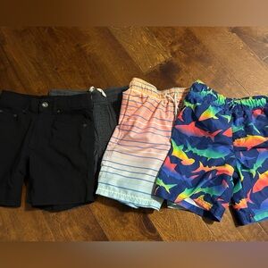 Lot of Boy’s Shirts and Swim Trunks, Sz 7-8